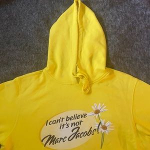 Yellow Marc jacobs hoodie